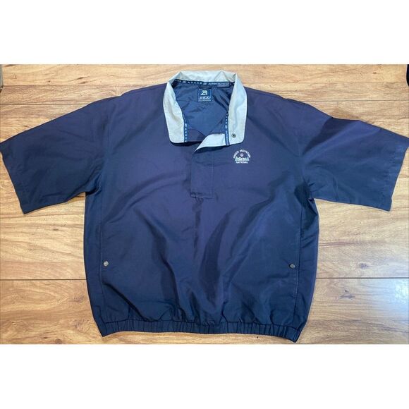 Men's L, Green‎ Mountain National Golf Club Windbreaker Jacket, Ahead Authentics - Picture 2 of 7